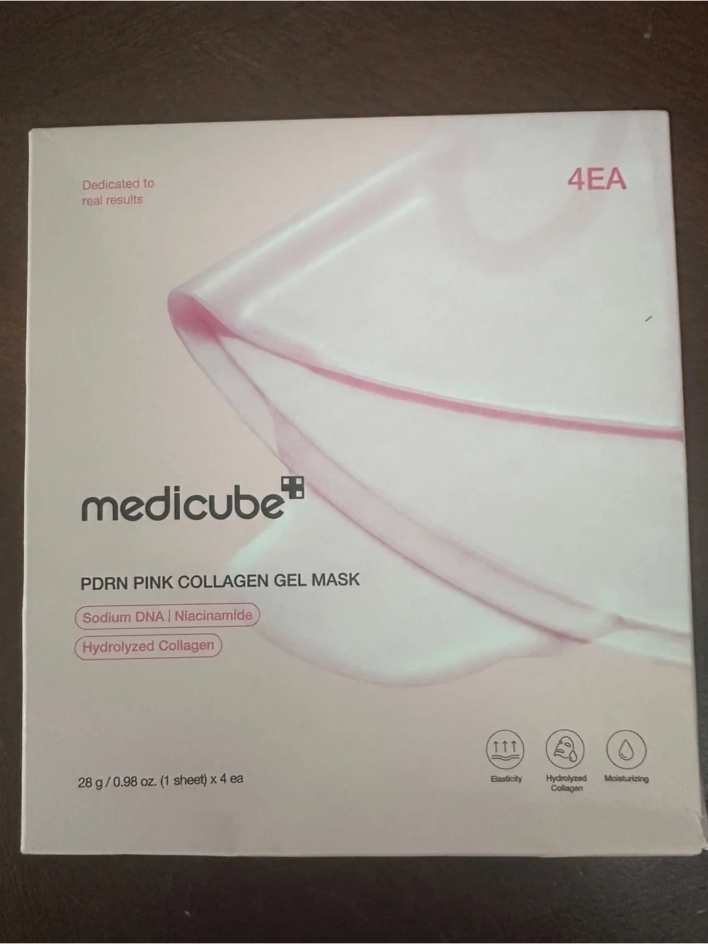 Medicube PDRN Pink Collagen Gel Mask - Hydrating Pink Sheet Mask